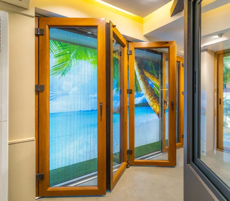 SLIDE & FOLD uPVC DOOR